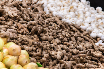 ginger on sale at the supermarket