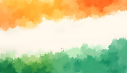 abstract colorful background, india independence day background template, banner