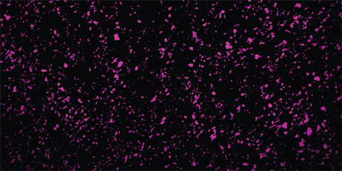 Abstract pink splatter pattern on black background ideal for creating modern art designs and diverse graphic design elements