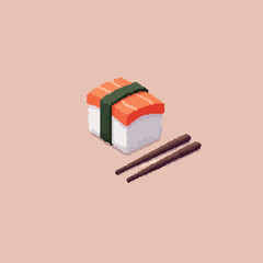 Japanese Sushi vector eps file