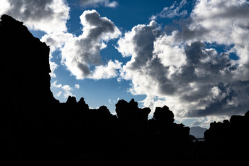 Blackrock Volcanic Runoff Silhouette