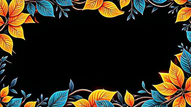 guess an conceptual natural riff march shot knitted with radiant vines, where lively geometrical condition indiana tints of orangeness and aquamarine coil energetically some the frame,