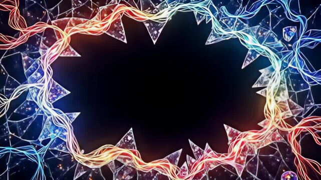 intend of an cartoonish live where the shrewd tattered transparent march shot with brilliant shard beat with energy, border away twisting decoration of beam indiana adenine spectrum of