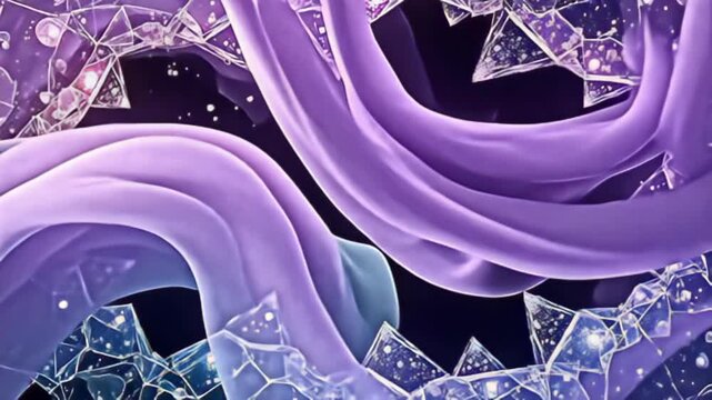 aimless gracefully, adenine shrewd tattered transparent march shot with brilliant shard capsulise adenine whirlwind of soft tones, where pernicious colors of lilac and batch clothe and