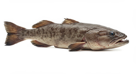 Fototapeta premium Whole fish isolated on white background