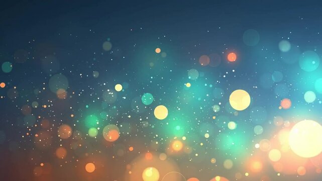抽象的でノスタルジックな光のぼけ