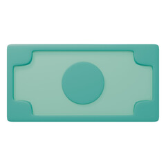 Naklejka premium 3D High Quality cash