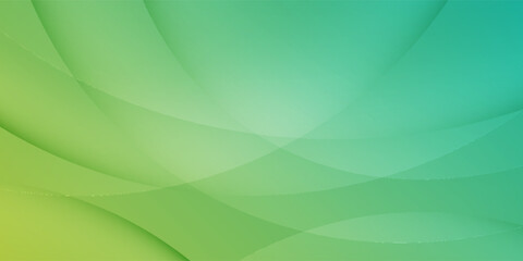 Abstract green gradient background with smooth curved shapes and soft lighting, modern and minimal design, ideal for presentations, websites.