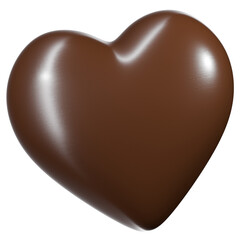 heart shaped chocolate
