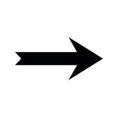right arrow pointing towards right