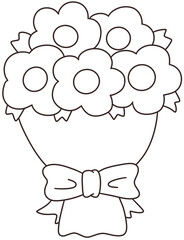 Collection of cute flower bouquets