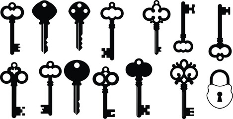 Classic Black Lingerie Set: Elegant Bra and Panties with Delicate Lace Trim - Women's Intimate Apparel Vector.