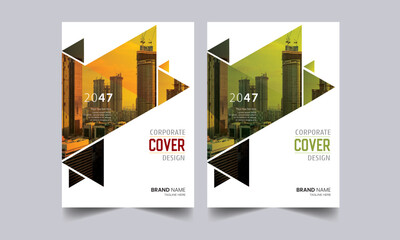 Modern Annual Report Design Template
