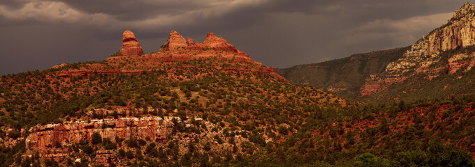 Panorama Red Rock Country surrounding Sedona Arizona