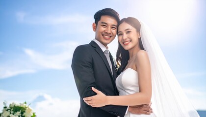 結婚式の写真