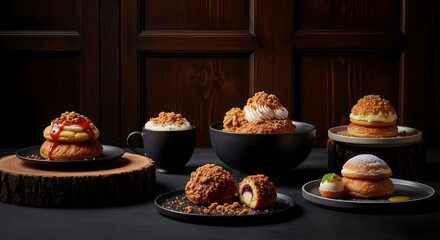 Delectable Semla Pastries: A Celebration of Swedish Culinary Delights, Indulgent Semla Collection: A Feast for the Senses and a Taste of Tradition