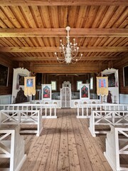 interior of the church