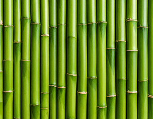 Fototapeta premium Bamboo Texture – Sustainable Green Natural Background