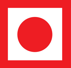 Non Vegetarian sign labels. Non Vegan food stickers.non Veg logo of red circle shapes in squares isolated on white background. Vector flat illustration.