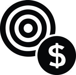 Targeted financial goals and success symbolizing achievement in business and investment strategies