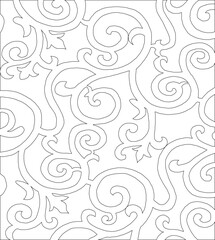 vector illustration design background pattern vintage classic ethnic traditional floral 