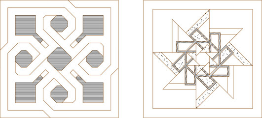 vector illustration design ornament decoration background pattern abstract modern 