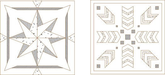 vector illustration design ornament decoration background pattern abstract modern