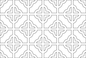 vector illustration design silhouette background pattern modern abstract classic vintage