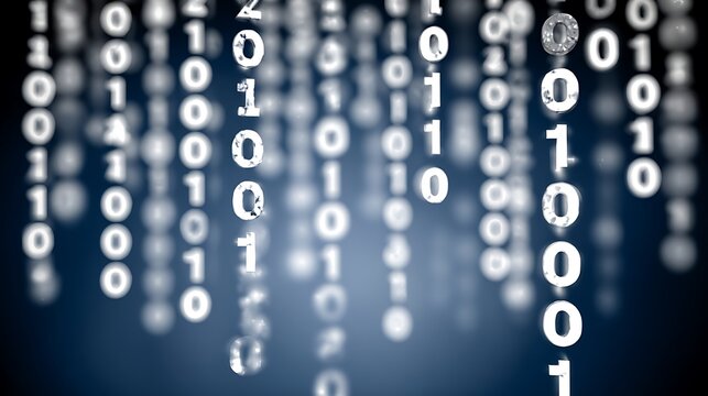Falling Binary Code