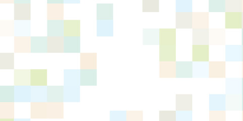 Abstract digital background with pixelated multicolor squares creating background. light colored Tech Finance Fintech Pixel mosaic Pattern. Abstract technology Business Tech Science Vector Backdrop