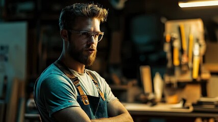 Smiling Artisan Shows His Skill and Passion