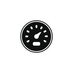 Speedometer Icon Sign Design Vector