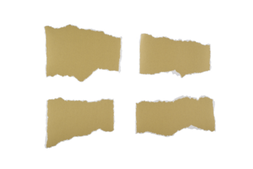 Trozos de papel de color dorado o amarillo brillante, recurso gráfico