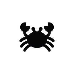 Crab Icon Simple Crab Design