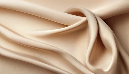 Fototapeta premium seamless textured outlast fabric background in a soft neutral beige color with subtle variations in tone