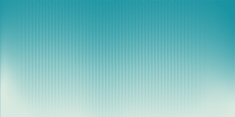 Green - turquoise background divided by diagonal. Vector illustration Background into two colors with halftone