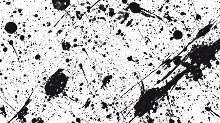 Abstract Ink Splatters