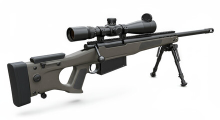 Modern sniper rifle weapon