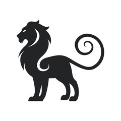 Spiraled Lion Tail In Standing Pose