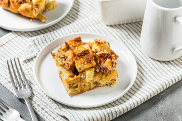 Sweet Homemade Baked French Toast Casserole