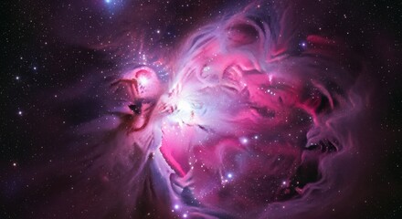 Vibrant Cosmic Nebula Displays Stellar Nursery Activity