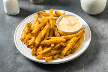 Spicy Homemade Asian French Fries