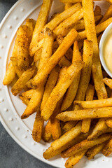 Spicy Homemade Asian French Fries