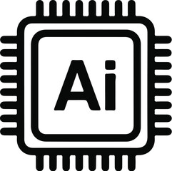 Ai vector concept
