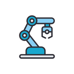 Stylized Robotic Arm Design With Intricate Articulation And Precision