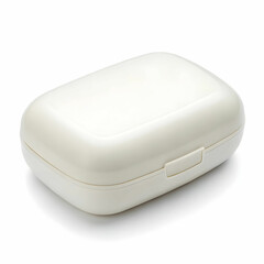 A durable plastic soap case designed to keep soap dry and protected