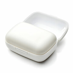 A durable plastic soap case designed to keep soap dry and protected