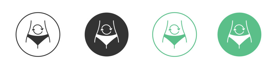 Metabolism icon modern, simple, vector, icon for website design, mobile app