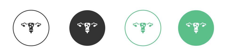Pelvic inflammatory disease icon modern, simple, vector, icon for website design, mobile app