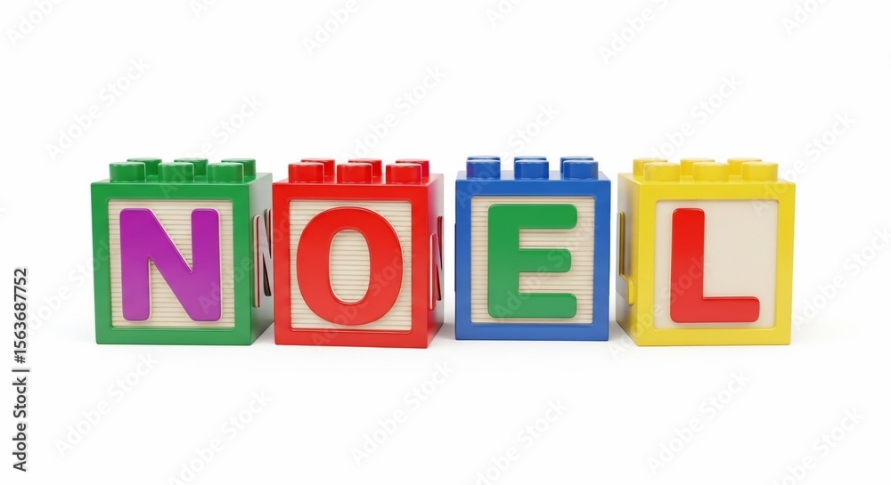 Fototapete noel blocks christmas blocks toy blocks colorful blocks alphabet blocks holiday blocks festive block